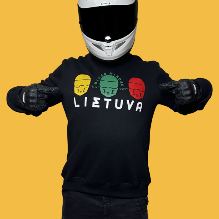 Biker minded lietuviškas džemperis
